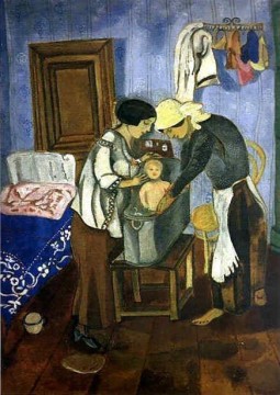  Chagall Lienzo - Los bebés contemporáneo Marc Chagall